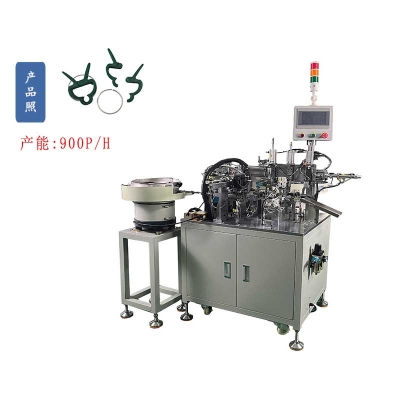 圓形彈簧塑料夾子自動組裝機(jī)